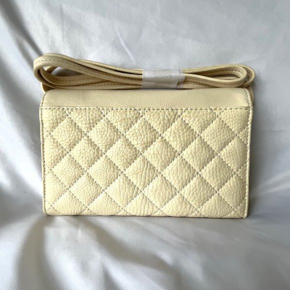 Betsey Johnson Ball and Chain Cream Clutch Wallet - NEW - Picture 7 of 10